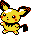 Pichu Pixel Art gen2_gold - Pokemon Gallery