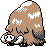 Piloswine Pixel Art gen2_gold - Pokemon Gallery