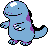 Quagsire Pixel Art gen2_gold - Pokemon Gallery