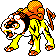 Raikou Pixel Art gen2_gold - Pokemon Gallery