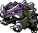 Rhyhorn Pixel Art gen2_gold - Pokemon Gallery