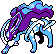 Suicune Pixel Art gen2_gold - Pokemon Gallery