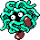 Tangela Pixel Art gen2_gold - Pokemon Gallery