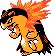 Typhlosion Pixel Art gen2_gold - Pokemon Gallery