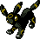 Umbreon Pixel Art gen2_gold - Pokemon Gallery