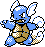 Wartortle Pixel Art gen2_gold - Pokemon Gallery