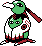 Xatu Pixel Art gen2_gold - Pokemon Gallery