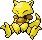 Abra Pixel Art gen3_firered-leafgreen - Pokemon Gallery