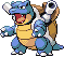 Blastoise Pixel Art gen3_firered-leafgreen - Pokemon Gallery