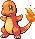 Charmander Pixel Art gen3_firered-leafgreen - Pokemon Gallery