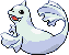 Dewgong Pixel Art gen3_firered-leafgreen - Pokemon Gallery