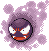 Gastly Pixel Art gen3_firered-leafgreen - Pokemon Gallery