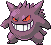 Gengar Pixel Art gen3_firered-leafgreen - Pokemon Gallery