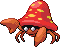 Parasect Pixel Art gen3_firered-leafgreen - Pokemon Gallery