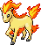 Ponyta Pixel Art gen3_firered-leafgreen - Pokemon Gallery