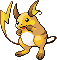 Raichu Pixel Art gen3_firered-leafgreen - Pokemon Gallery