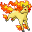 Rapidash Pixel Art gen3_firered-leafgreen - Pokemon Gallery