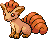 Vulpix Pixel Art gen3_firered-leafgreen - Pokemon Gallery