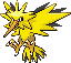 Zapdos Pixel Art gen3_firered-leafgreen - Pokemon Gallery