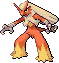 Blaziken Pixel Art gen3_ruby-sapphire - Pokemon Gallery