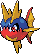 Carvanha Pixel Art gen3_ruby-sapphire - Pokemon Gallery