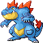 Feraligatr Pixel Art gen3_ruby-sapphire - Pokemon Gallery