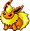 Flareon Pixel Art gen3_ruby-sapphire - Pokemon Gallery