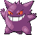 Gengar Pixel Art gen3_ruby-sapphire - Pokemon Gallery