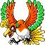 Ho-oh Pixel Art gen3_ruby-sapphire - Pokemon Gallery