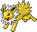 Jolteon Pixel Art gen3_ruby-sapphire - Pokemon Gallery