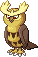 Noctowl Pixel Art gen3_ruby-sapphire - Pokemon Gallery