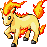 Ponyta Pixel Art gen3_ruby-sapphire - Pokemon Gallery