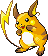 Raichu Pixel Art gen3_ruby-sapphire - Pokemon Gallery