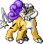 Raikou Pixel Art gen3_ruby-sapphire - Pokemon Gallery