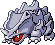 Rhyhorn Pixel Art gen3_ruby-sapphire - Pokemon Gallery