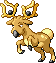 Stantler Pixel Art gen3_ruby-sapphire - Pokemon Gallery