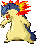 Typhlosion Pixel Art gen3_ruby-sapphire - Pokemon Gallery