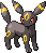 Umbreon Pixel Art gen3_ruby-sapphire - Pokemon Gallery