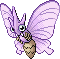 Venomoth Pixel Art gen3_ruby-sapphire - Pokemon Gallery