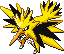 Zapdos Pixel Art gen3_ruby-sapphire - Pokemon Gallery