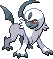 Absol Pixel Art gen4_heartgold-soulsilver - Pokemon Gallery