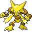 Alakazam Pixel Art gen4_heartgold-soulsilver - Pokemon Gallery