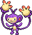 Ambipom Pixel Art gen4_heartgold-soulsilver - Pokemon Gallery