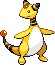 Ampharos Pixel Art gen4_heartgold-soulsilver - Pokemon Gallery