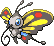 Beautifly Pixel Art gen4_heartgold-soulsilver - Pokemon Gallery