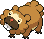 Bidoof Pixel Art gen4_heartgold-soulsilver - Pokemon Gallery