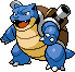 Blastoise Pixel Art gen4_heartgold-soulsilver - Pokemon Gallery