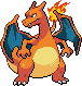 Charizard Pixel Art gen4_heartgold-soulsilver - Pokemon Gallery