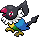 Chatot Pixel Art gen4_heartgold-soulsilver - Pokemon Gallery