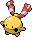 Chingling Pixel Art gen4_heartgold-soulsilver - Pokemon Gallery